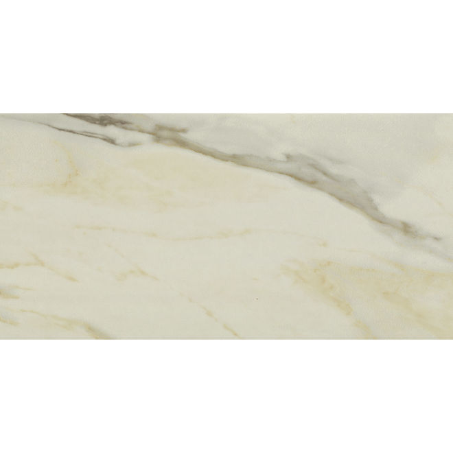 Carreaux de porcelaine Mono Serra 12 x 24 po 8-pqt marbré gris-beige