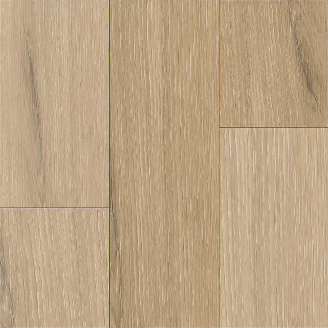 Mono Serra York Vinyl Flooring in SPC 7-mm 19.7 ft² Oak Look - 10/Box