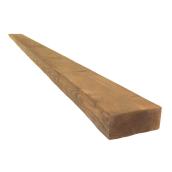 2-in x 4-in x 14-ft Brown Treated Wood