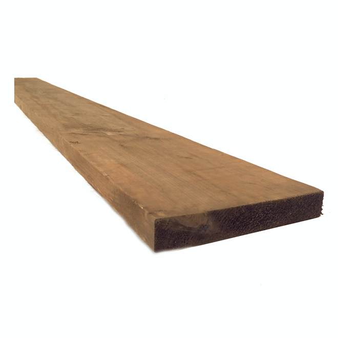 Select Treated Wood Brown 2 In X 10 In X 14 Ft 120 063 Rona