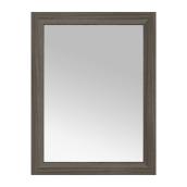 Miroir de salle de bain Silhouette de Cutler Forest, zambukka, 23 po l. x 30 po H.