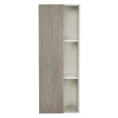 Cutler Kitchen & Bath 18-in W x 48-in H x 12-in D Light Gray Particleboard Bathroom Wall Cabinet