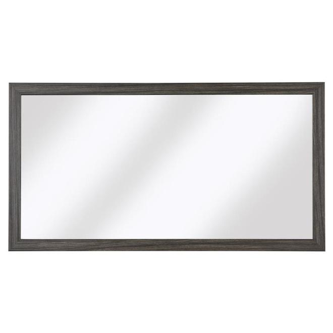 Cutler Kitchen & Bath Dark Rectangular Framed Bathroom Mirror