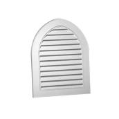 Canplas Duraflo Cathedral Gable Vent - White - Polypropylene - 21 3/4-in W x 27 1/2-in L