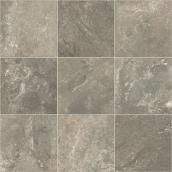 Beaulieu Grimaldi Vinyl Flooring Tile Imitation Design Grey 12-ft Wide Sold by Linear Foot