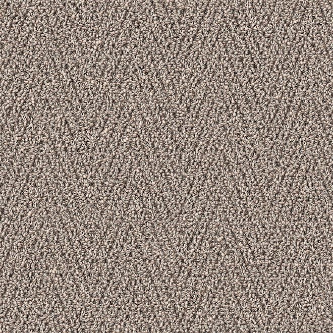 Tapis Irresistible Charm 12 pi de largeur par STAINMASTER, couleur gris bardeaux (1 pied linéaire)