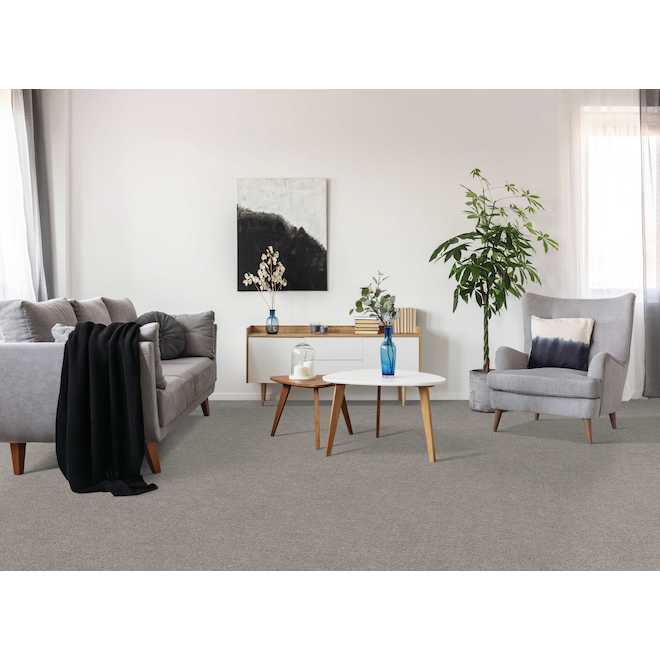 Tapis Beatitude 12 pi de largeur par STAINMASTER, couleur oasis urbaine (1 pied linéaire)