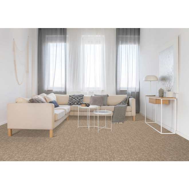 STAINMASTER Flirting 12-ft W Coastal Morning Carpet - 1 Linear Foot