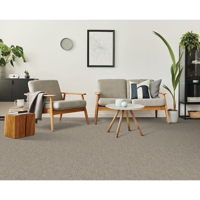 Tapis Animalistic 12 pi de largeur par STAINMASTER, couleur nature paisible (1 pied linéaire)