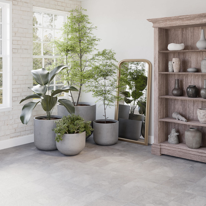 Beaulieu Legacy Vinyl Flooring in a 12 x 140-ft Roll - Stony Refuge