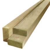 Canwel Permanent Wood Foundation Lumber - Treated -  2-in T x 4-in W x 12-ft L- Green