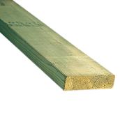 Canwel Lumber - Green - Pressure Treated - 2-in T x 6-in W x 16-ft L