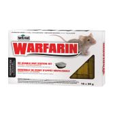 Point d'appât pour rat warfarine Wilson, paquet de 16 blocs