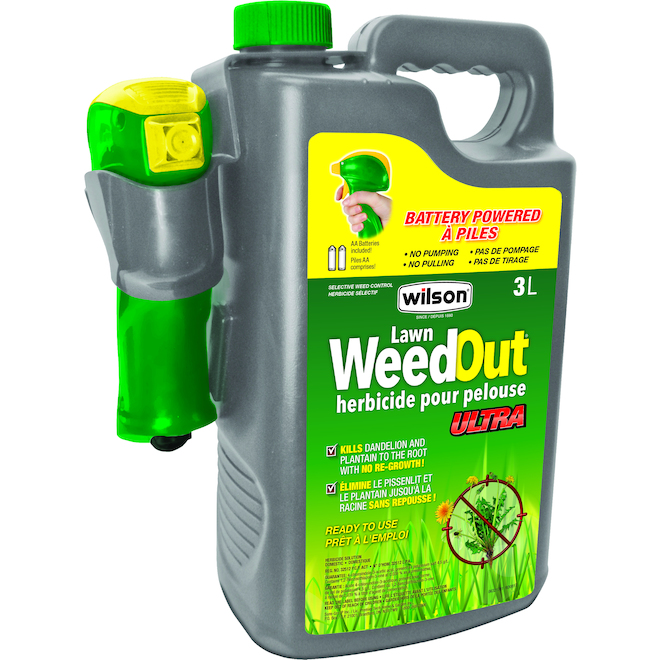 Herbicide pulvérisateur Wilson WeedOut Ultra, format de 3 l