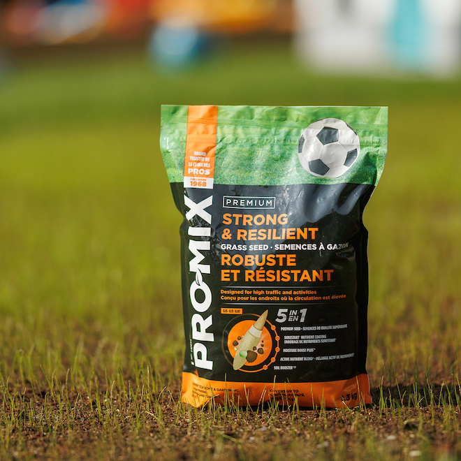 Pro-Mix Strong & Resilient 5-in-1 Grass Seed - 1.3-kg