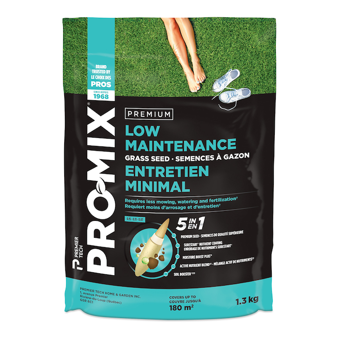 Pro-Mix Low Maintenance Grass Seed - 1.3-kg