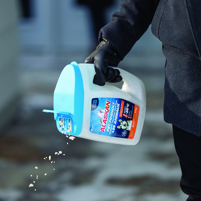 Alaskan 4.5-kg Pet Friendly Ice Melter down to -26 ºC