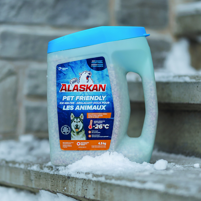 Alaskan 4.5-kg Pet Friendly Ice Melter down to -26 ºC