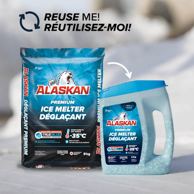 Alaskan Premium TrueBlue Technologie down to -35 ºC Ice Melter - 4.5-kg