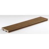 TimberTech Terrain Brown Oak 12-ft Grooved Deck Board