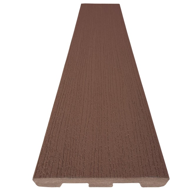 Planche de terrasse TimberTech composite Dark Teak 16 pi