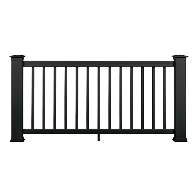 TimberTech Classic Composite 6-ft Radiance Rail Top Rail - Black