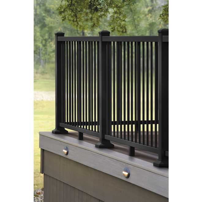 TimberTech Impression Rail Express 6-ft x 36-in Universal Level Panel Kit - Black