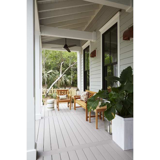 TimberTech Harvest Deck Plank - Slate Grey - Square - 1-in x 5 1/2-in
