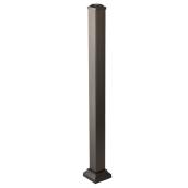 TimberTech Impression Rail Express 3-in x 3-in x 43 1/2-in Post Kit - Dark Bronze