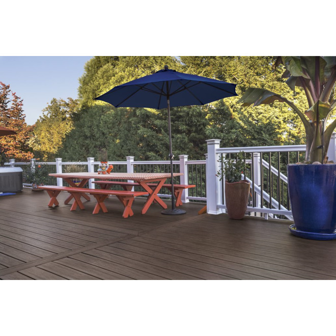 TimberTech Dark Roast 20-ft Deck Board