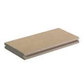 TimberTech Azek Brownstone 20-ft HC Grooved Decking Board