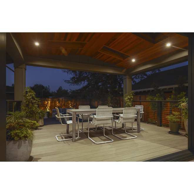 TimberTech Azek Weathered Teak 16-ft VC Grooved Decking Board