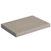 TimberTech Azek Slate Gray VC Solid Decking Board - 20-ft x 7.25-in
