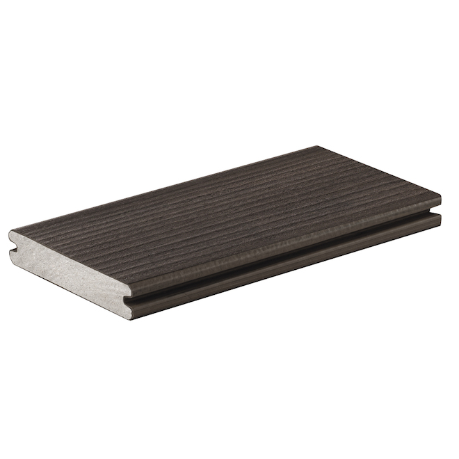 TimberTech Espresso 16-ft Grooved Deck Board