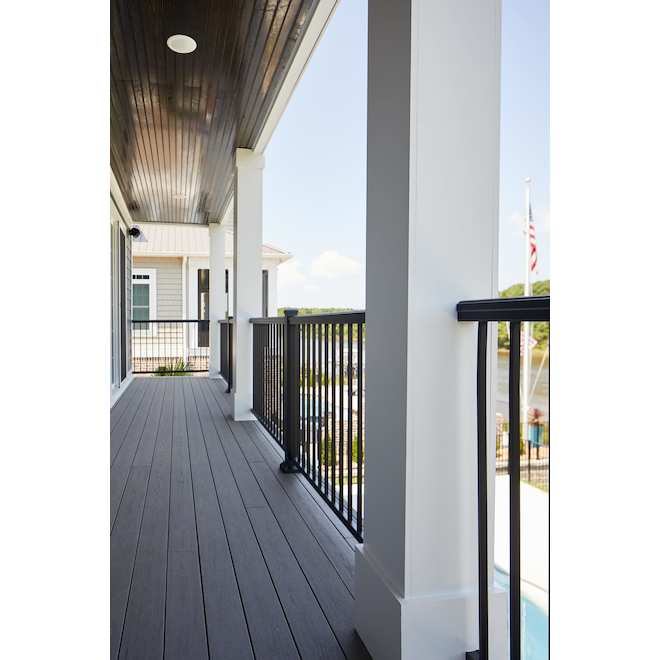 TimberTech Impression Rail Express 8-ft x 42-in Level Universal Panel Kit - Black