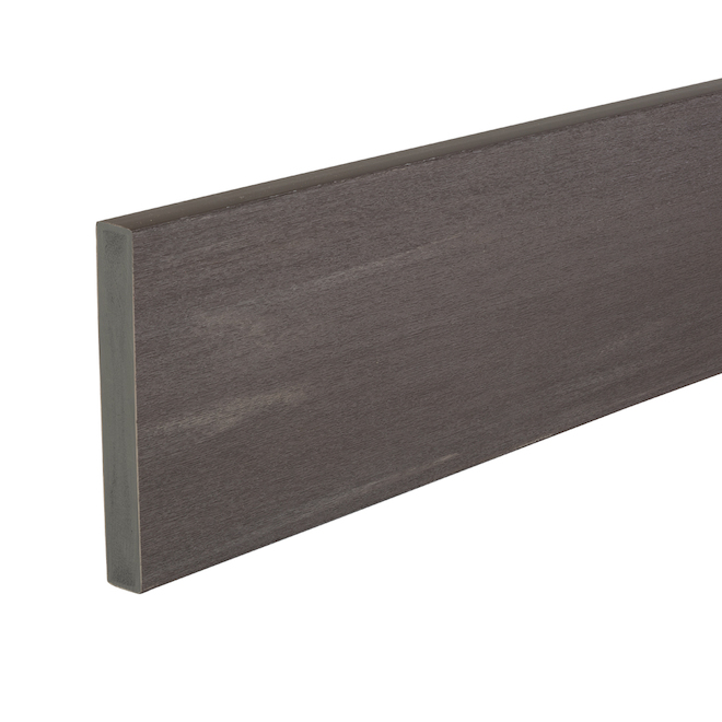 Planche de terrasse VC TimberTech Azek Dark Hickory de 20 pi x 7,25 po