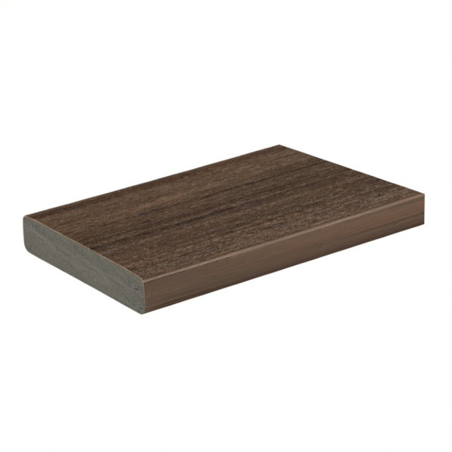 TimberTech Azek English Walnut 20-ft VC Decking Board