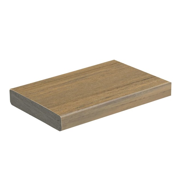 TimberTech Azek Weathered Teak 20-ft VC Decking Board