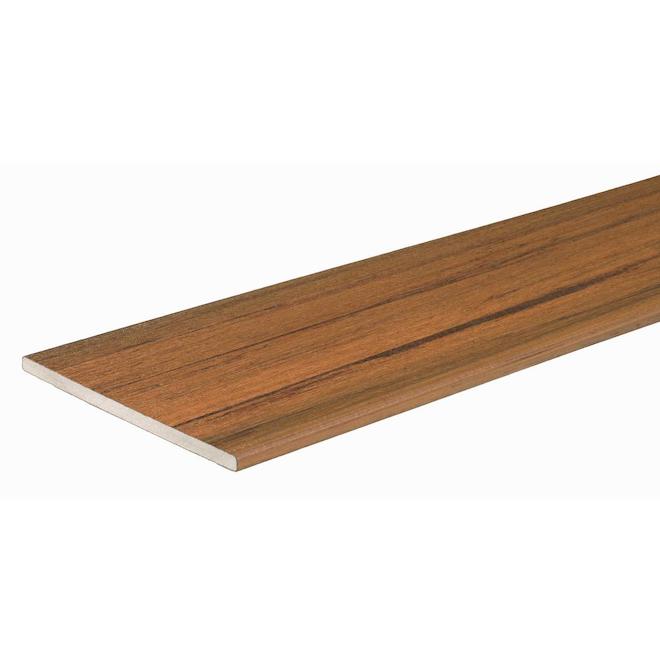 TimberTech Legacy Tigerwood 12-ft x 12-in Fascia Deck Board