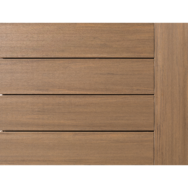 Solive de rive TimberTech Azek Weathered Teak, 12 pi L x 11 3/4 po l