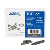 TimberTech Azek TopLoc 1 5/8-in Fascia Screws - Stainless Steel - Dark Brown - 100-Pack - 30-LFT