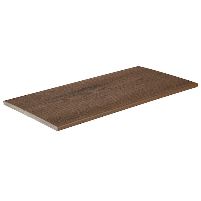 TimberTech Terrain Brown Oak 12-ft x 12-in Fascia Deck Board