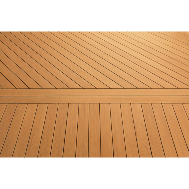 Planche de terrasse carré TimberTech Coconut Husk de 20 pi