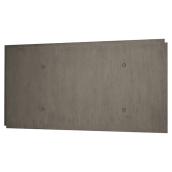 Urban Concrete Grey Stone Panel - Fire Resistant - 2 Panels - 16 sq. ft.