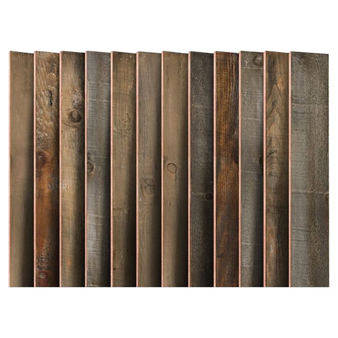 Reclaimed Wood Wall Planks Natural 20 Sq Ft Ai Ish Raw Rona - Weathered Wood Wall Planks