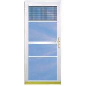 Aluminart Northern Aluminum Storm Door 2nl02whnsh Rona