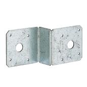 Simpson Strong-Tie Deck Joist Ties - 14-Gauge - Galvanized Steel - Triple Zinc Finish - 2-in W x 4-in L