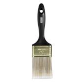 Facto Paintbrush - Flat - Synthetic - Stainless Steel - 2 15/32-in W
