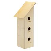 Nichoir triple en bois