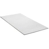 CertainTeed Grenada 2-ft x 4-ft x 1/2-in White Mineral Fibre Ceiling Tile Panels - 8/box